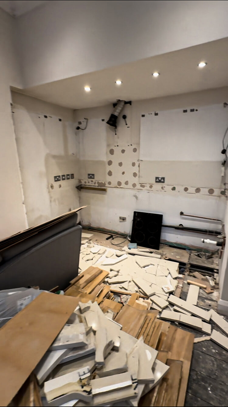 Kitchen before renovation